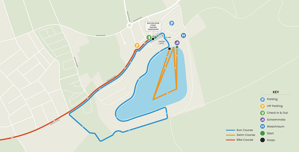 ALOHA TRI Traun - Olympische Distanz - swim + run